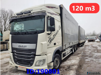 侧帘卡车 DAF XF 510 - 6x2 - Euro6 + trailer：图1
