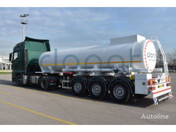 DONAT Stainless Steel Tanker - Sulfuric Acid - 液罐半拖车