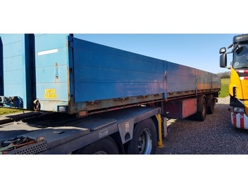Dapa 2 akslet trailer 11,00 meter til krantrækker - 栏板式/ 平板半拖车