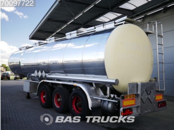 Dijkstra Chemie tank 37.500 Ltr / 1 Kammer / Liftachse DRVO 14-27 - 液罐半拖车