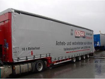 Dinkel 4-Achs-Tele-Sattelauflieger - MEGA - 低装载半拖车