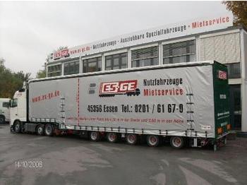 Dinkel 5-Achs-MEGA-Sattelauflieger - gekröpft - 低装载半拖车