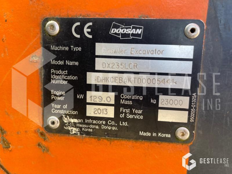 履带式挖掘机 Doosan DX235LCR：图16