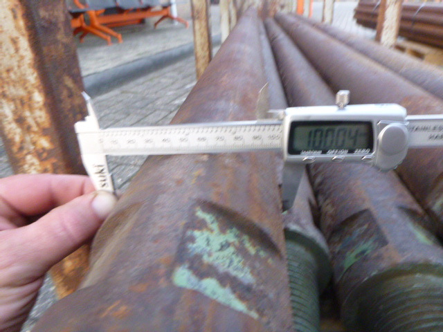 钻机 Drilling pipes API 100 mm - 150 cm：图11