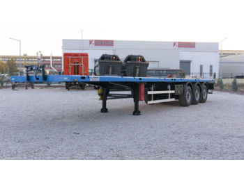 EMIRSAN 12 locks Flatbed Trailer - 集装箱运输车/ 可拆卸车身的半拖车