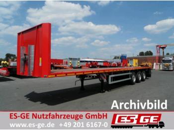 ES-GE 3-Achs-Sattelauflieger - Rungen  - 栏板式/ 平板半拖车
