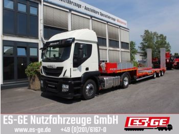 ES-GE 3-Achs-Satteltieflader -  Radmuldern - Rampen  - 低装载半拖车