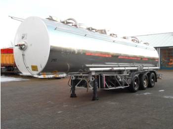 ETA Chemical tank inox 31.5 m3 / 1 comp. - 液罐半拖车