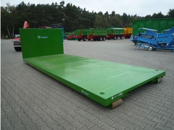 EURO-Jabelmann Container STE 6500/Plattform Abrollcontainer, Ha  - 滚出式集装箱