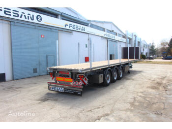 新的 栏板式/ 平板半拖车 FESAN NEW PLATFORM SEMI-TRAILER FE-PLT-03：图1