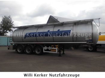 Feldbinder 3-Achs Auflieger 34 m³ 7406  - 液罐半拖车