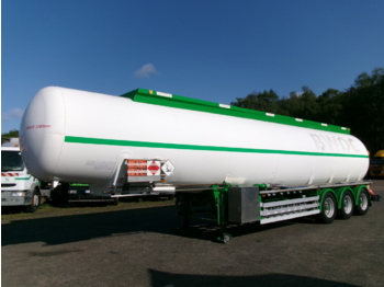 Feldbinder Fuel tank alu 42 m3 / / 6 comp + pump - 液罐半拖车