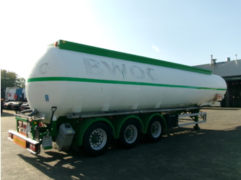 液罐半拖车 用于运输 燃料 Feldbinder Fuel tank alu 42 m3 / / 6 comp + pump：图4