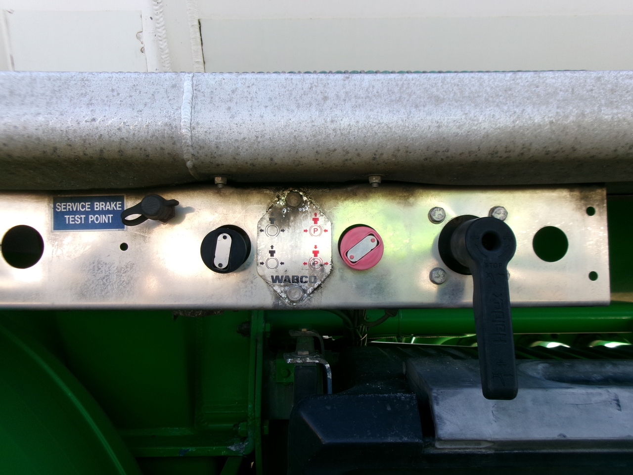 液罐半拖车 用于运输 燃料 Feldbinder Fuel tank alu 42 m3 / / 6 comp + pump：图23