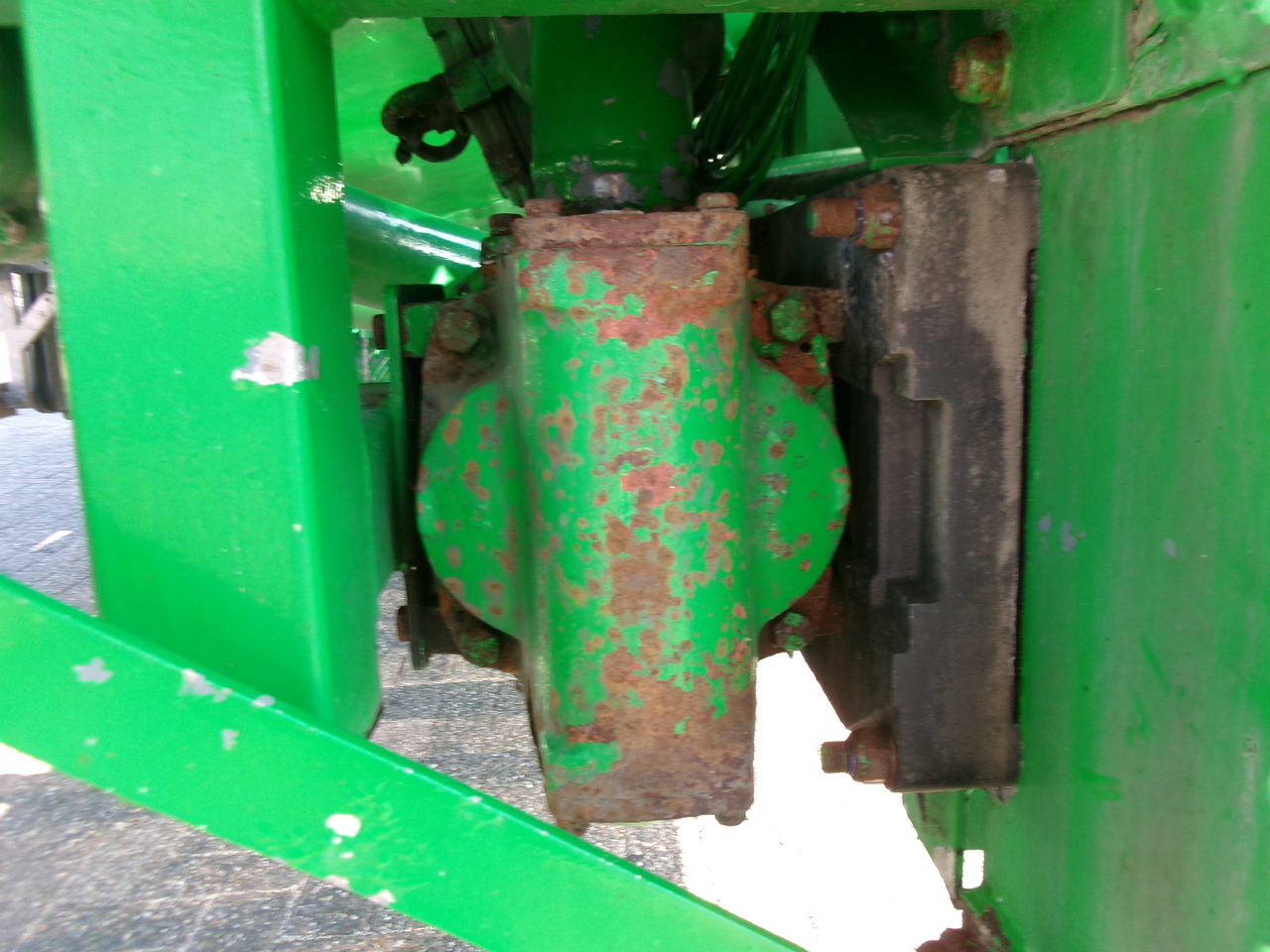 液罐半拖车 用于运输 燃料 Feldbinder Fuel tank alu 42 m3 / / 6 comp + pump：图16