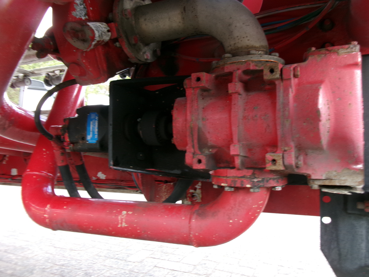 液罐半拖车 用于运输 燃料 Feldbinder Fuel tank alu 44.6 m3 + pump：图12