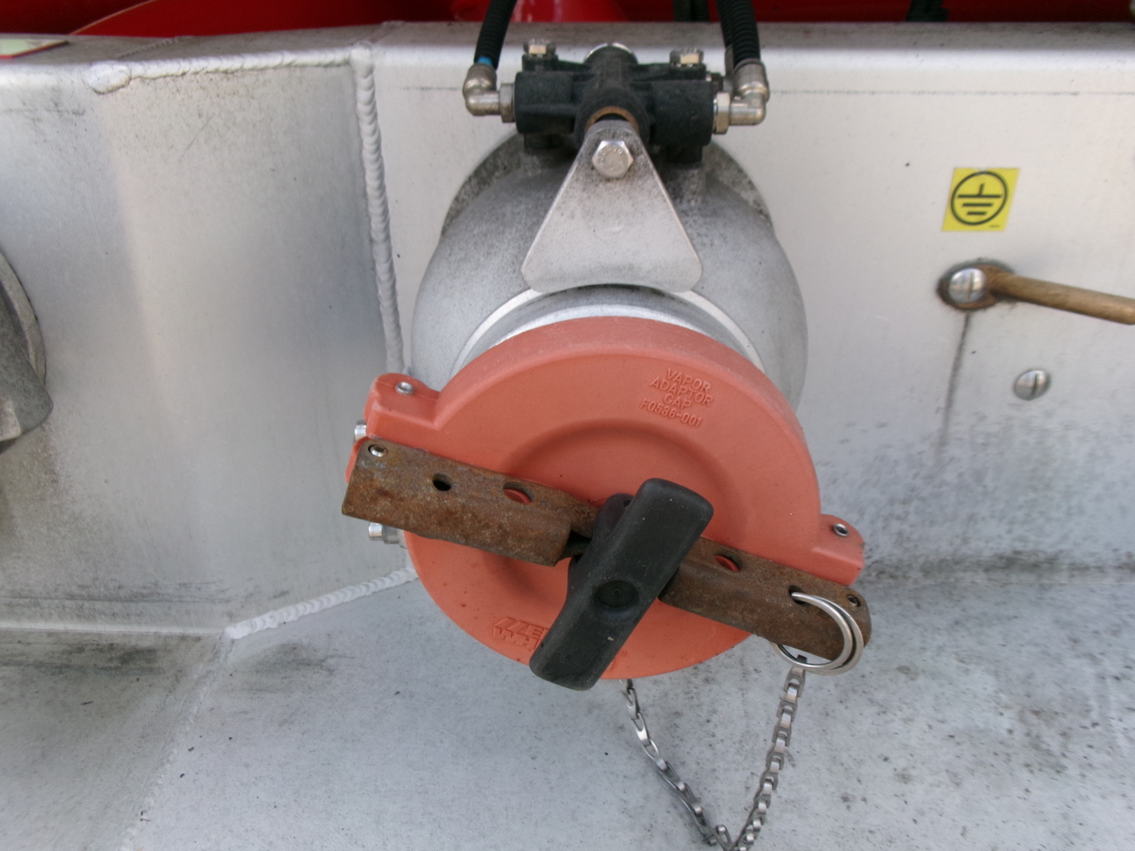液罐半拖车 用于运输 燃料 Feldbinder Fuel tank alu 44.6 m3 + pump：图18