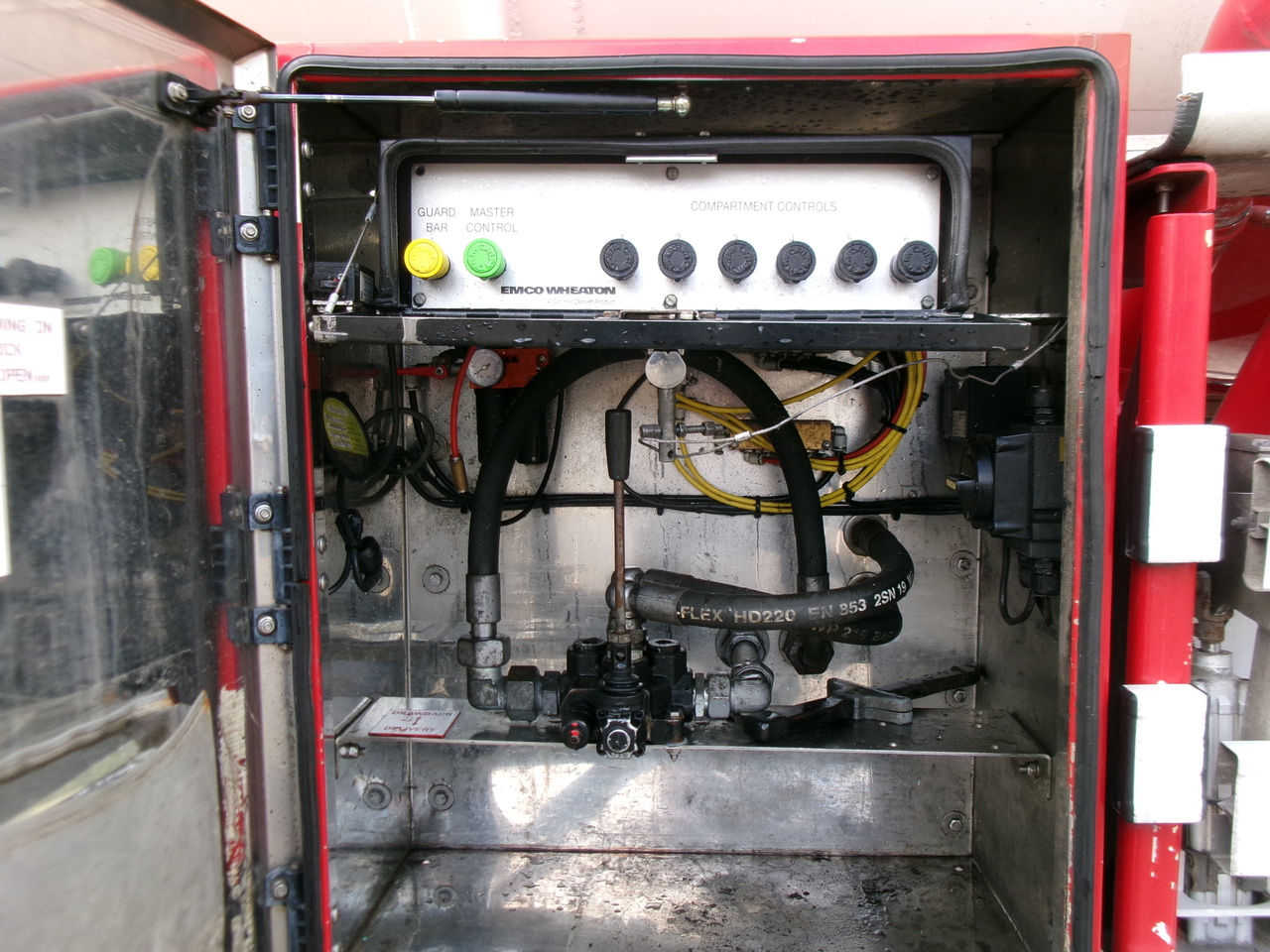 液罐半拖车 用于运输 燃料 Feldbinder Fuel tank alu 44.6 m3 + pump：图13