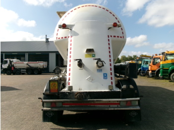 液罐半拖车 用于运输 面粉 Feldbinder Powder tank alu 36 m3 / 1 comp：图5