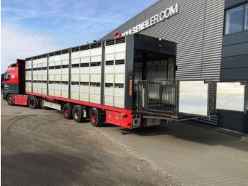 Fliegl 3 stock  - 牲畜运输拖车