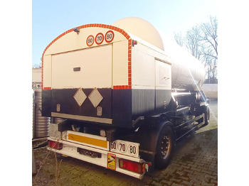 GOFA Tank trailer for oxygen, nitrogen, argon, gas, cryogenic - 液罐半拖车：图5