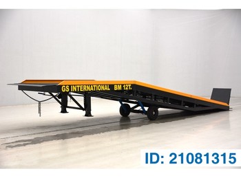 GS Meppel Mobiele laadbrug/laadramp - mobile loading ramp - 栏板式/ 平板半拖车