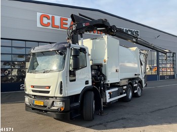 Ginaf C 3130 Hiab 21 ton/meter laadkraan + Container Washing - 垃圾车