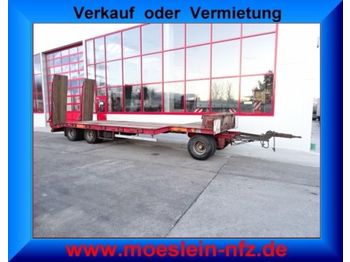 Goldhofer 3 achs Tieflader Anhänger  - 低装载拖车