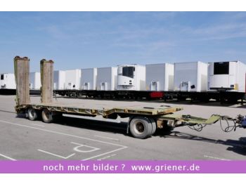 Goldhofer TU 3/24/80 / BLATT / hydraulische rampen  - 低装载拖车