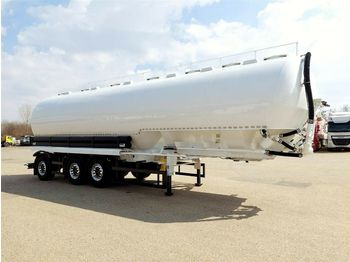 HEITLING 51 m3, 7 chambers silo for animal food MIETE MÖGLICH/RENT POSSIBLE  - 液罐半拖车