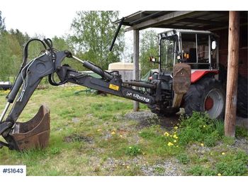 反铲装载机 HUDDIG 960, Traktorgrävare Backhoe Loader：图1