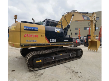 履带式挖掘机 Heavy equipment excavator machine used excavator Caterpillar 320D 320DL cheap price 320D2 excavator for sale：图4