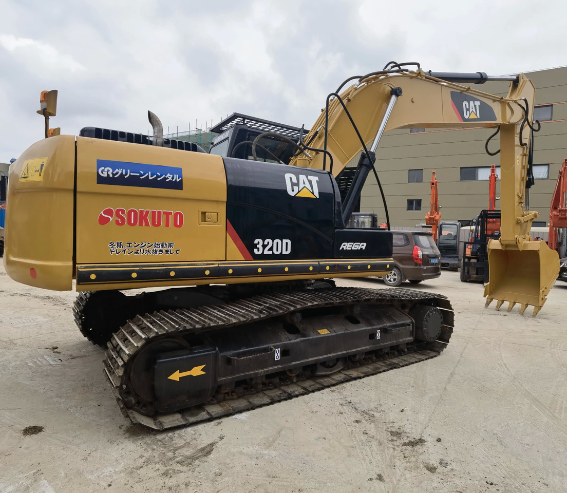 履带式挖掘机 Heavy equipment excavator machine used excavator Caterpillar 320D 320DL cheap price 320D2 excavator for sale：图4