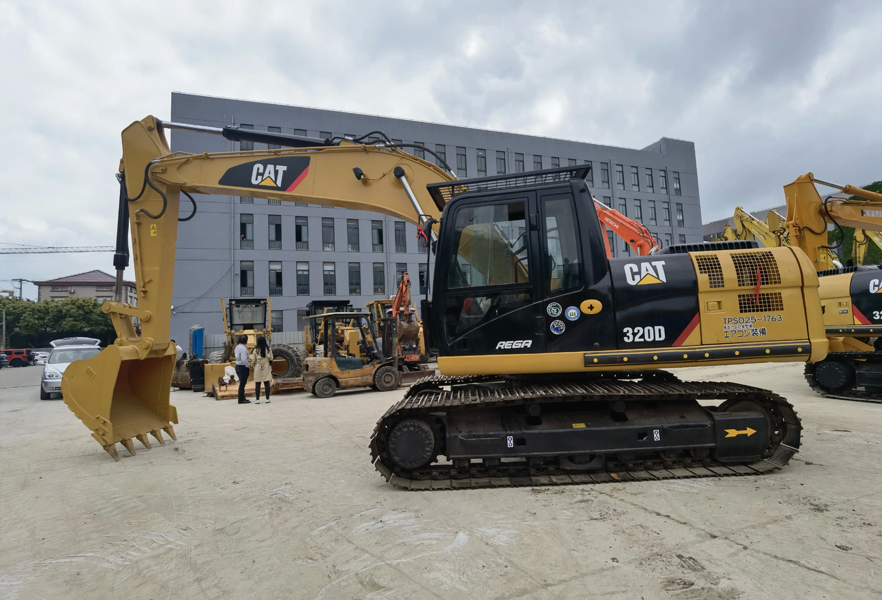 履带式挖掘机 Heavy equipment excavator machine used excavator Caterpillar 320D 320DL cheap price 320D2 excavator for sale：图2