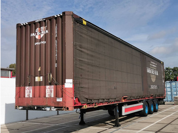 Hertoghs LPRS24 curtain container - 集装箱运输车/ 可拆卸车身的半拖车