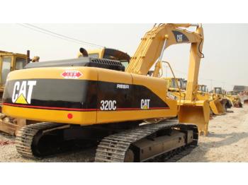 履带式挖掘机 Hot sale Caterpillar excavator used cat 320C 20 ton hydraulic crawler excavator in good condition：图5