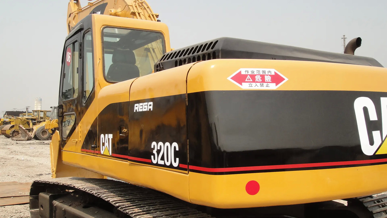履带式挖掘机 Hot sale Caterpillar excavator used cat 320C 20 ton hydraulic crawler excavator in good condition：图6