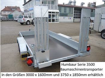 新的 全挂车 Humbaur - HS353016 Baumaschinentransporter mit Auffahrbohlen：图1