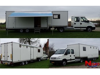 Iveco DAILY CAMPER 8 PERS LIVING + GARAGE B.E LICENSE - 露营车
