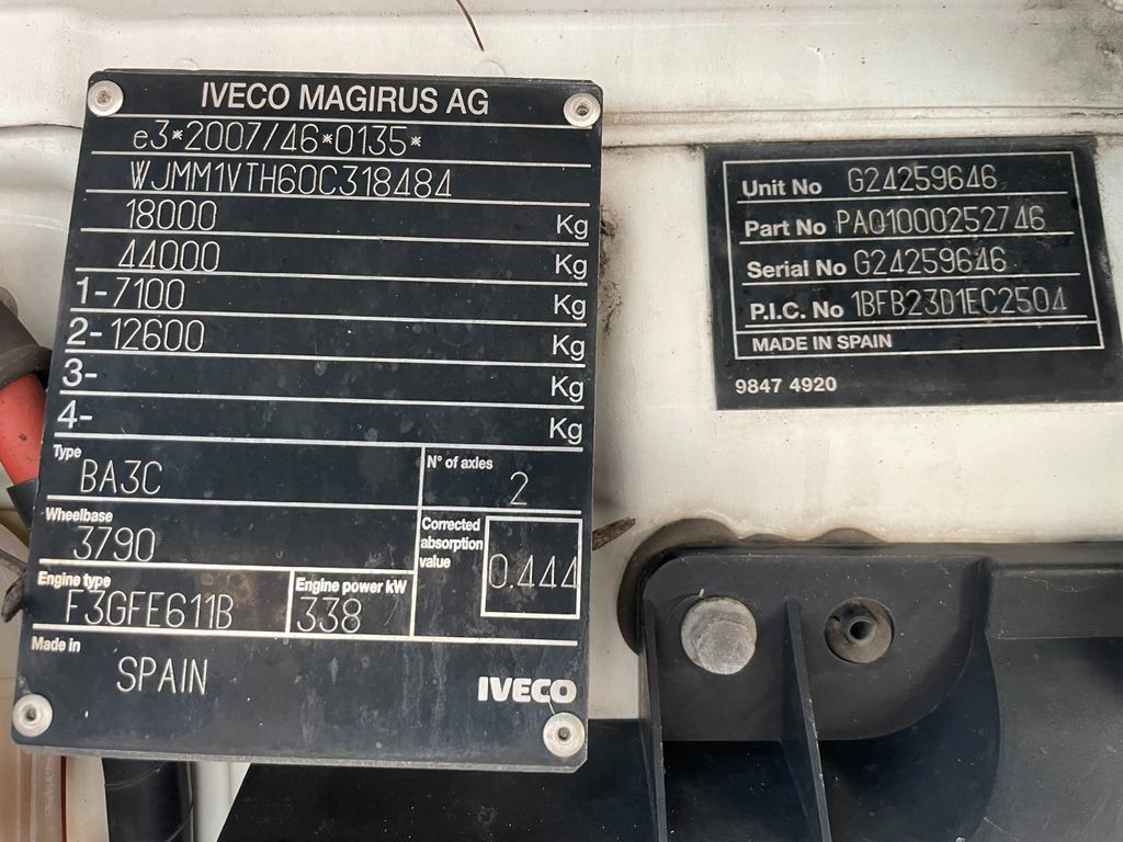 牵引车 Iveco Stralis AS440 T/P 460 Euro 6：图14