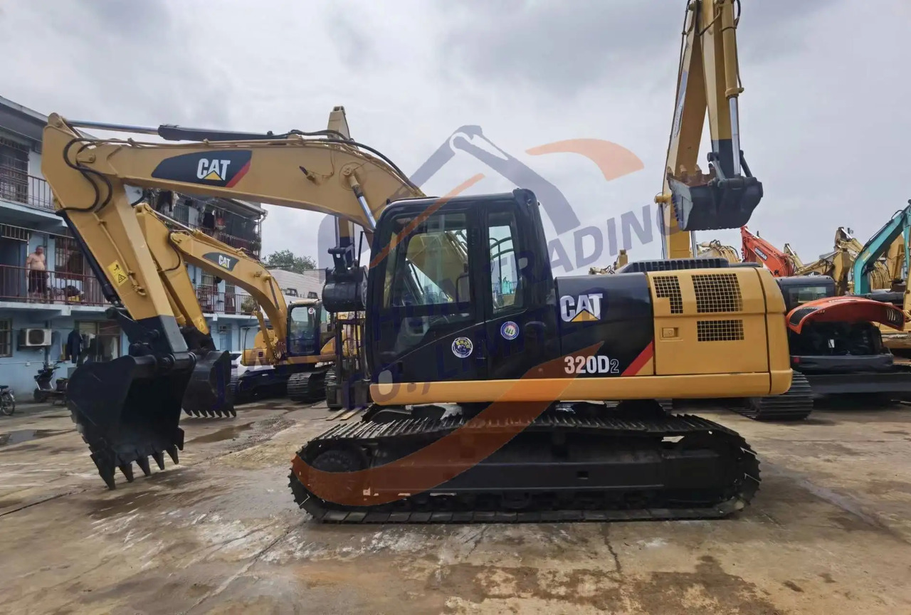 挖掘机 Japan Cat 320 Hydraulic Crawler Excavator Secondhand Caterpillar Excavator 320d 320c/320cl 320d2：图6