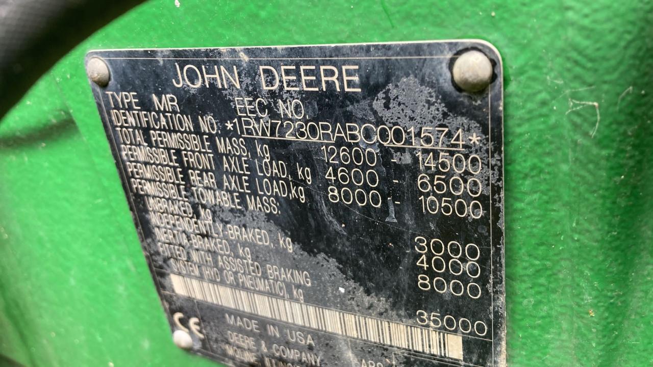 John Deere 7230R 租赁 John Deere 7230R：图13