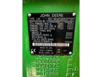 John Deere 8335 R PowrShift / 6414 Stunden / EZ 2014 - 拖拉机：图4
