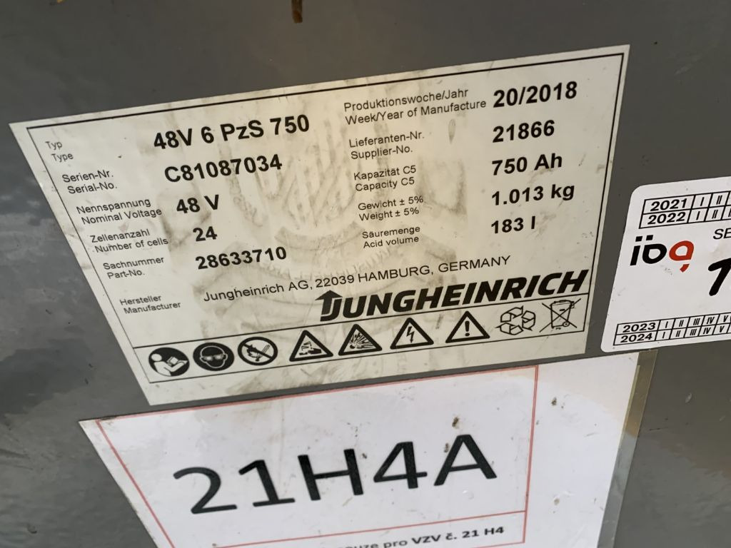 电动叉车 Jungheinrich EFG216：图5