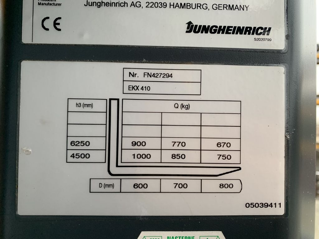 拣选车 Jungheinrich EKX410：图5