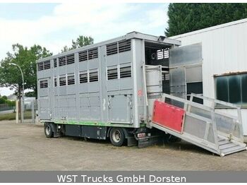 KABA 3 Stock  Vollalu 7,30m Hubdach  - 牲畜运输拖车