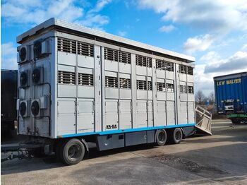 KABA  3 Stock ausfahrbares Dach  - 牲畜运输拖车