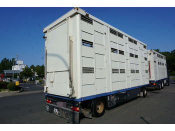 KA-BA / AT 18/73 Vieh*3-Stock*50qm*Durchlader  - 牲畜运输拖车