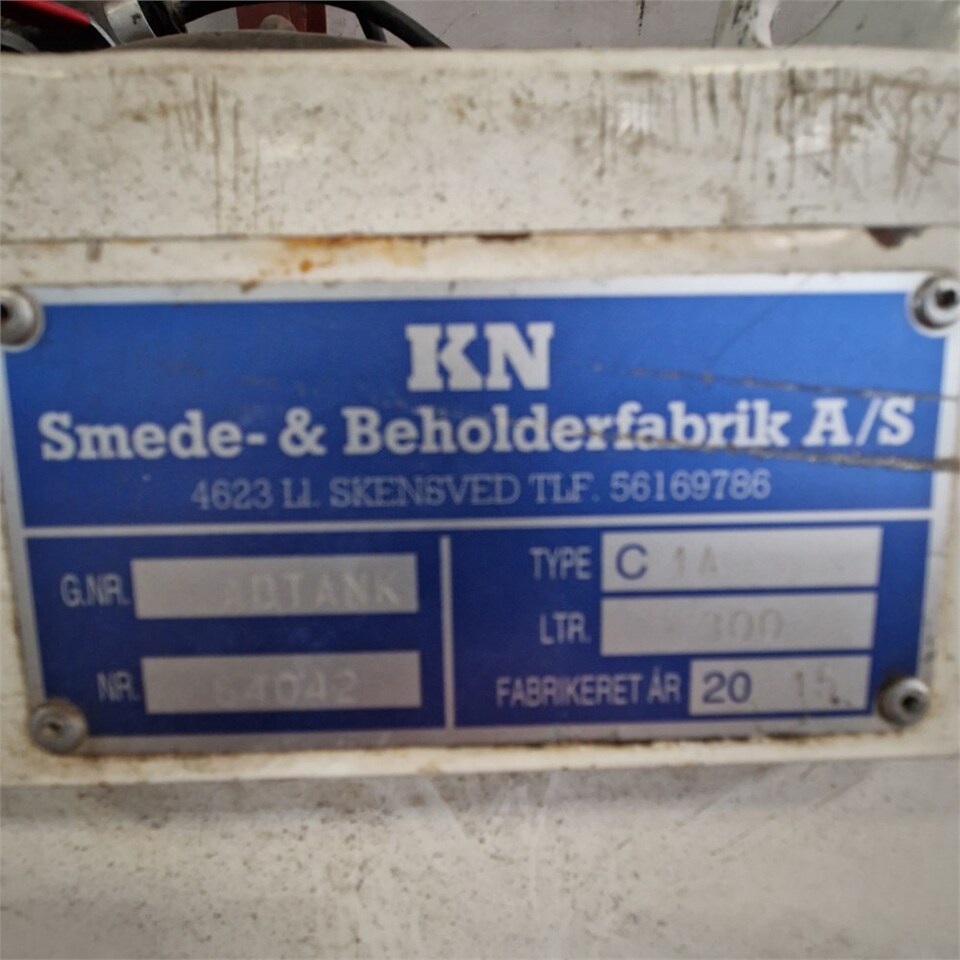 储罐 KN Smede- & Beholderfabrik C1A - 300 L：图4