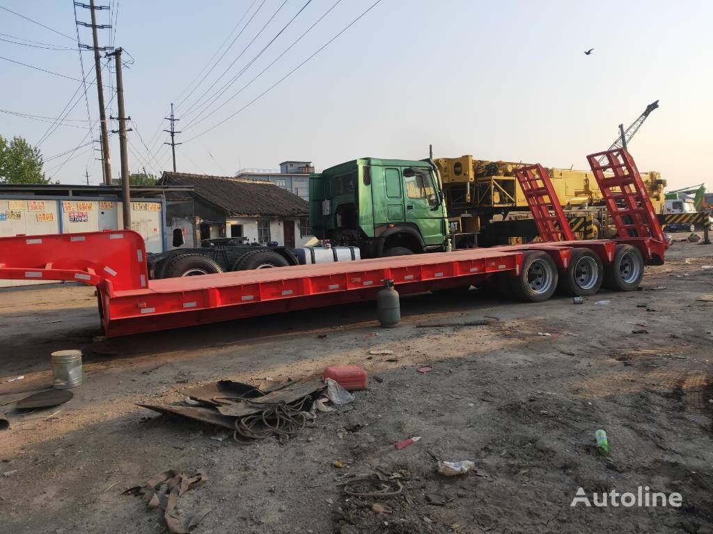 低装载拖车 用于运输 重型机械 KUNBO LKB9400TDP：图4